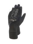 Warm Runnig Reflective Gloves - Black