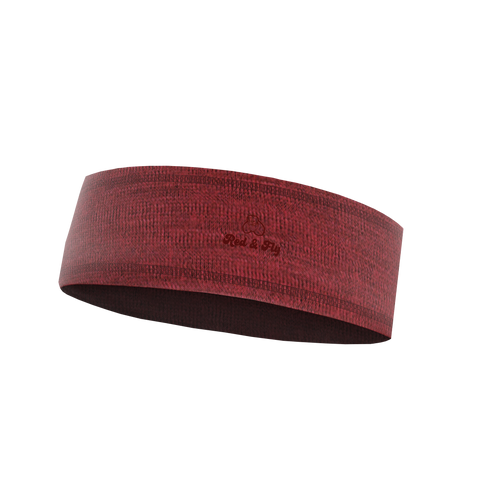 Merino Headband - Red